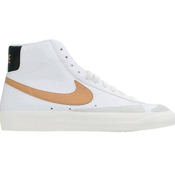 Nike Blazer '77 Vintage Mid White Amber Brown US Men's Size 10.5 - Picture 3 of 7